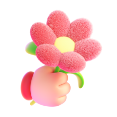 送你小花花