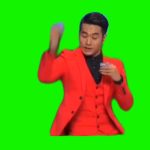 文松我炸 1秒 绿幕直播特效视频