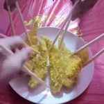 吃席二  7秒 绿幕直播特效视频