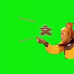 孙悟空 大 1秒 绿幕直播特效视频