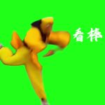 孙悟空 看棒 1秒 绿幕直播特效视频