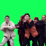 钵钵鸡  男生版 14秒 绿幕直播特效视频