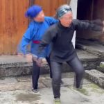 大妈跳舞4 绿幕直播特效视频