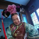 容嬷嬷 扎针 绿幕直播特效视频