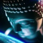 如来-大手掌+佛头 绿幕直播特效视频