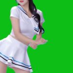 美女跳舞绿幕03 绿幕直播特效视频