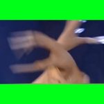 峨眉摇花手 7秒 绿幕直播特效视频