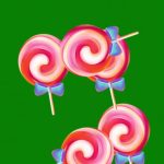 棒棒糖11 绿幕直播特效视频