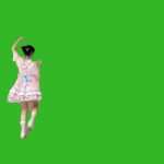 B日美女-左正蹬-最终-无女声 绿幕直播特效视频
