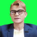 说谢谢 郭富城戴眼镜1秒  绿幕直播特效视频