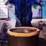 打水缸绿幕视频01 绿幕直播特效视频