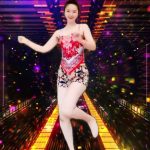 新舞蹈1 绿幕直播特效视频