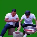 捣蒜无绿幕1 绿幕直播特效视频