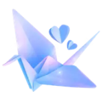 Paper Crane PNG透明礼物素材