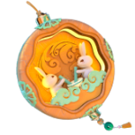 玉桂花灯 PNG透明礼物素材