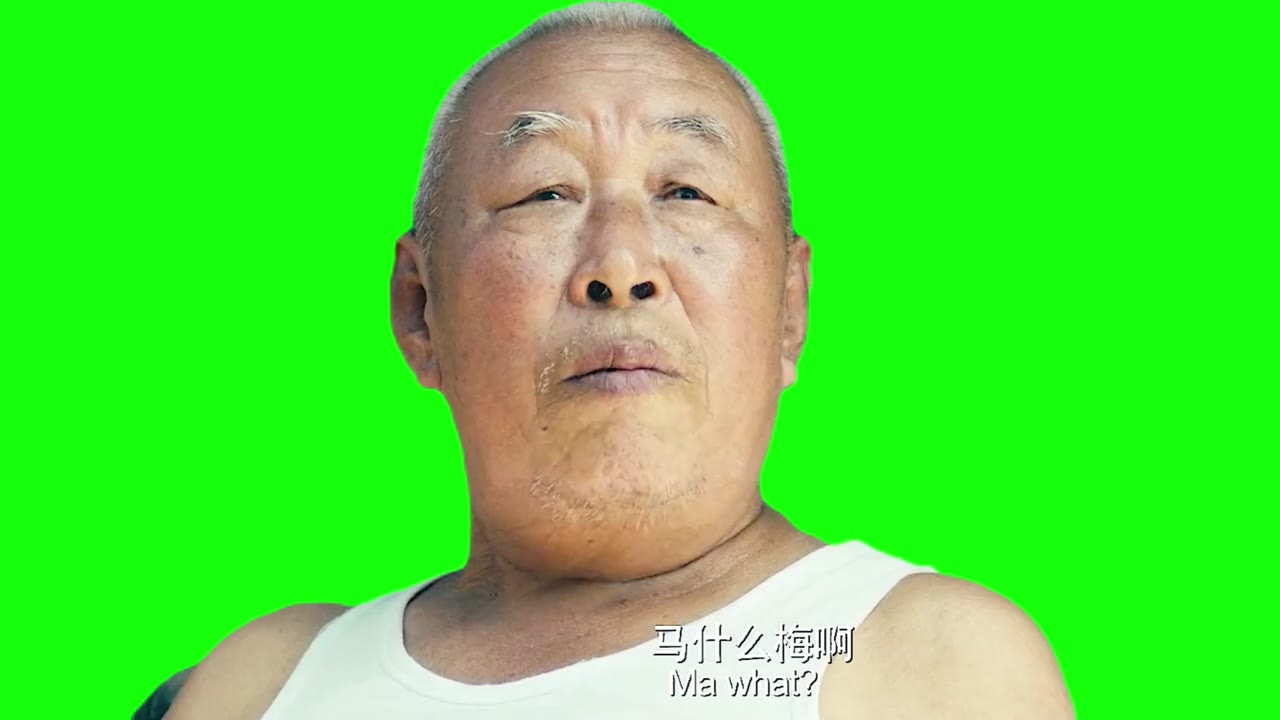 马冬梅横屏 绿幕直播特效视频