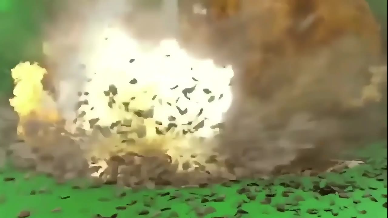 给我趴下挨打 绿幕直播特效视频