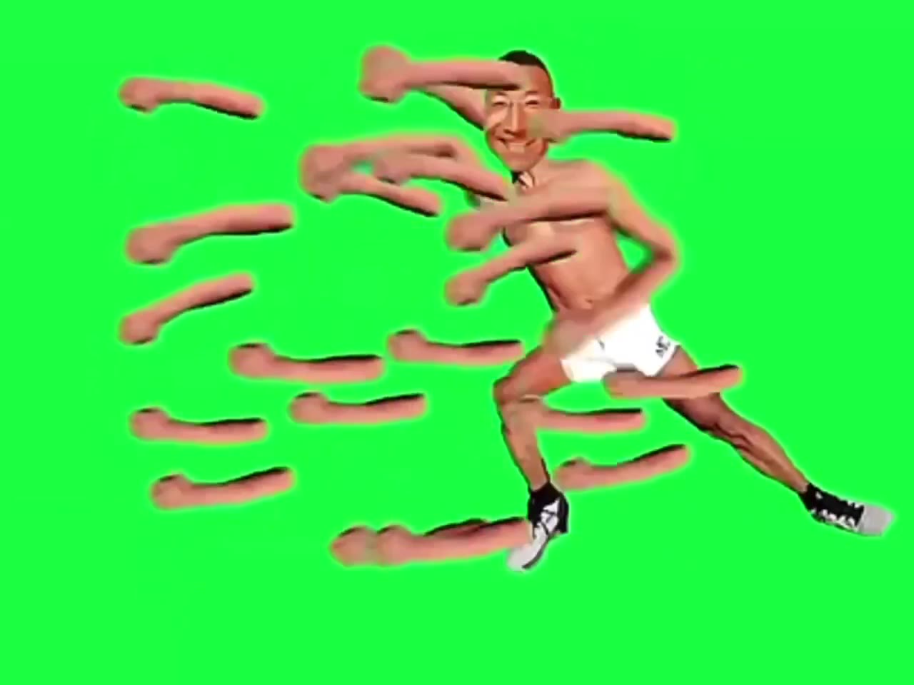 危乱拳 绿幕直播特效视频