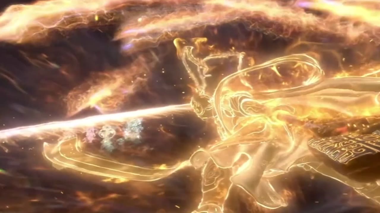 二郎神法天象地新爆炸版2 绿幕直播特效视频