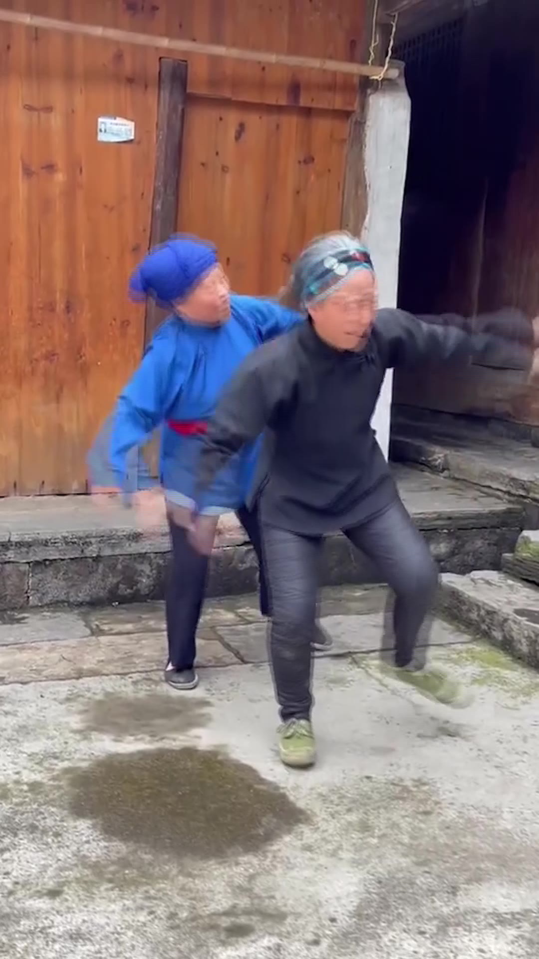 大妈跳舞4 绿幕直播特效视频