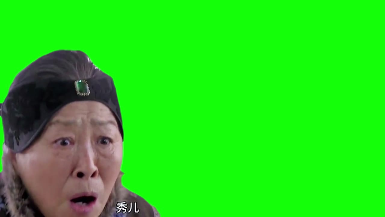 秀儿横屏 绿幕直播特效视频