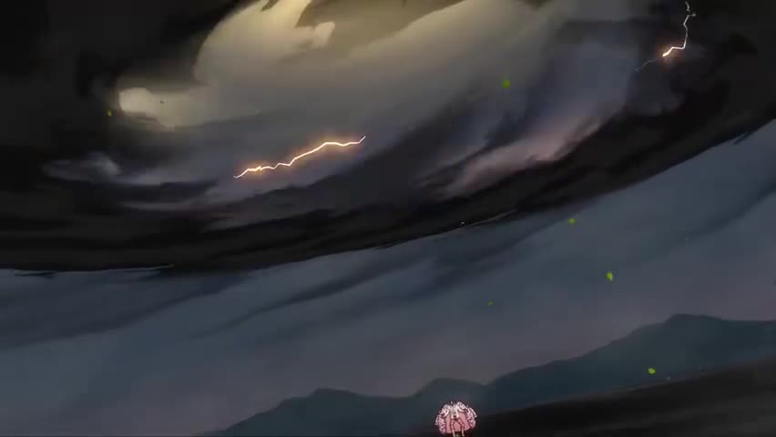 娜美大招 绿幕直播特效视频
