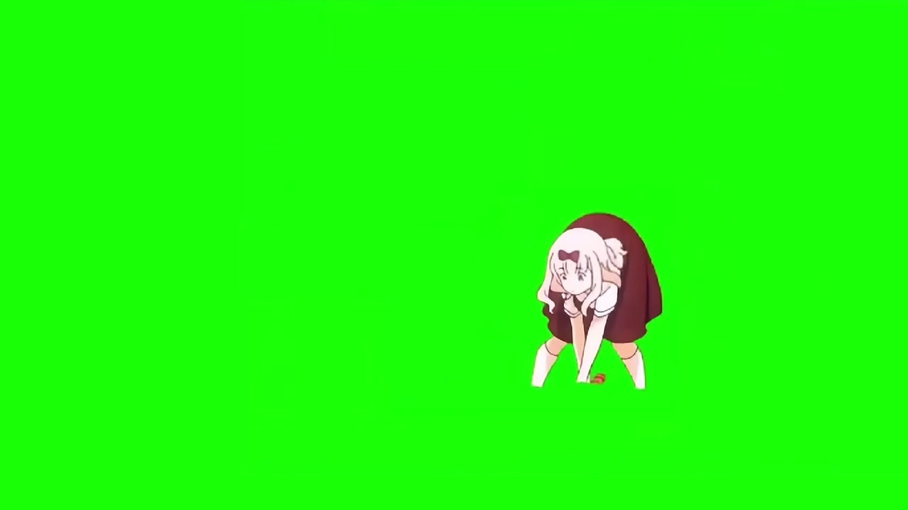 妹妹 绿幕直播特效视频