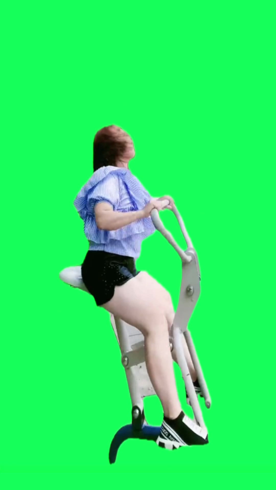前腿蹬 后腿蹬 5秒 绿幕直播特效视频