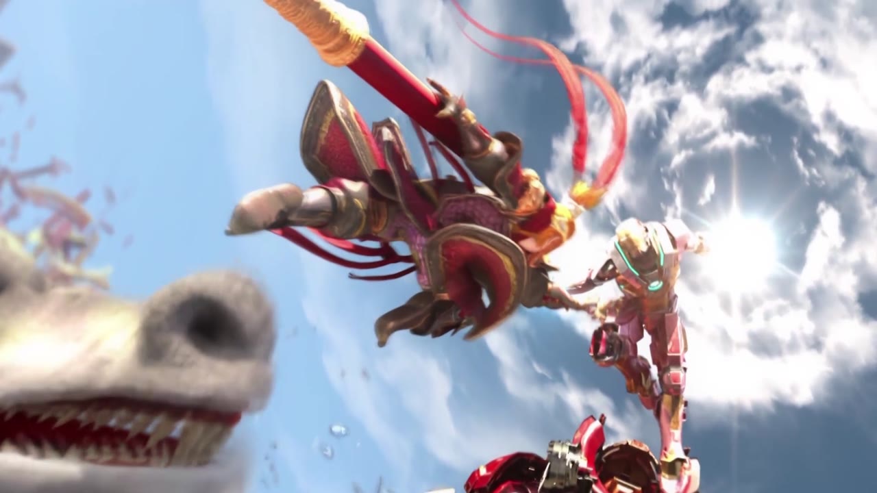 11月8日金箍棒加速 绿幕直播特效视频