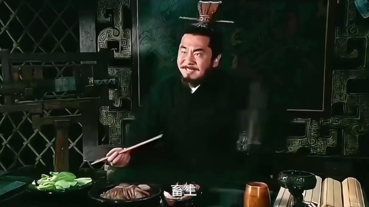 曹操匹夫 绿幕直播特效视频