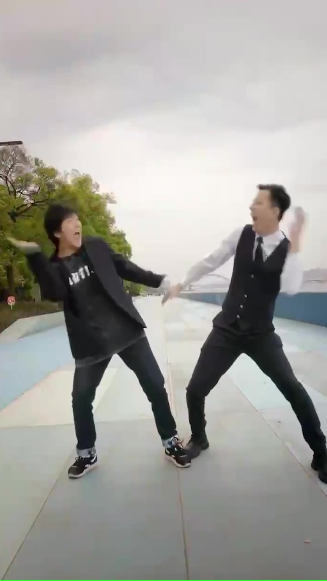 拍手舞 绿幕直播特效视频