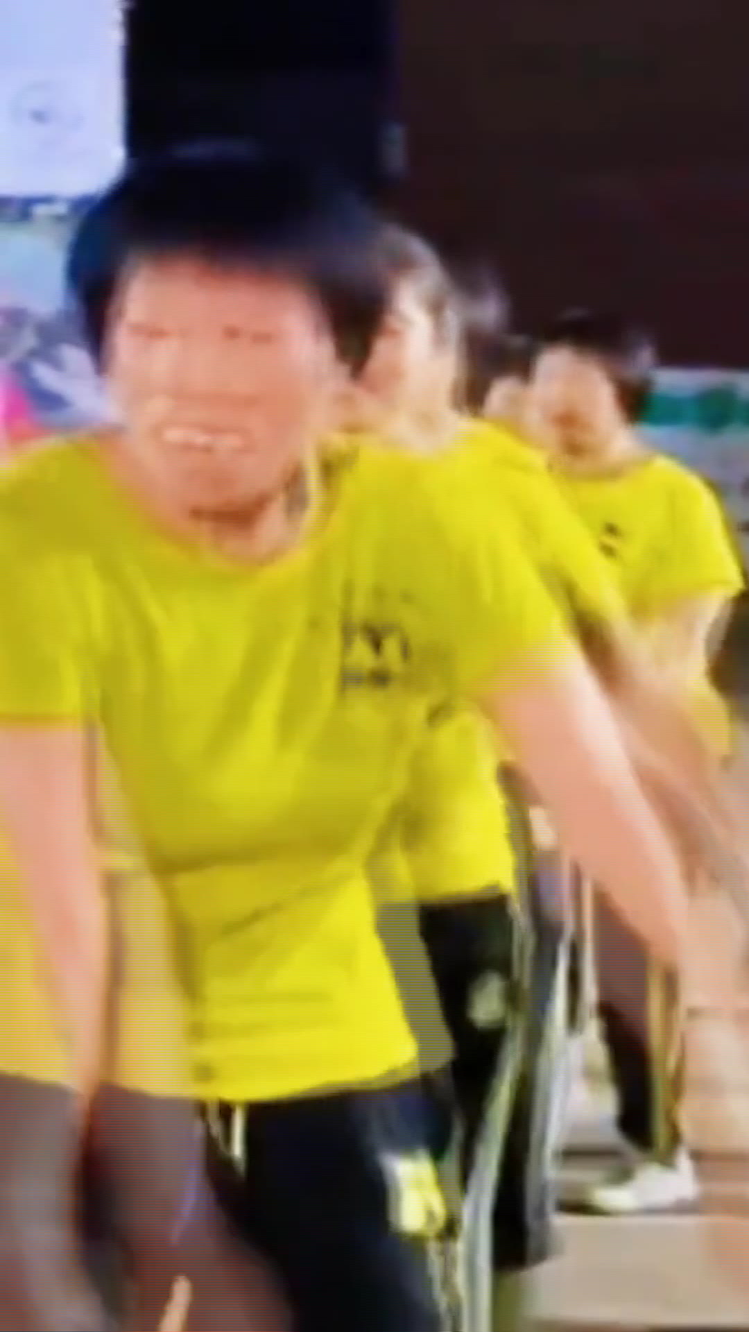大妈跳舞3 绿幕直播特效视频