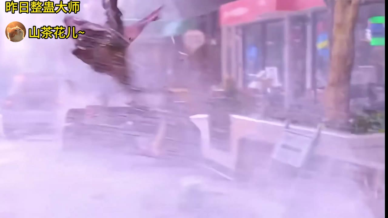 整蛊大师 花儿 绿幕直播特效视频